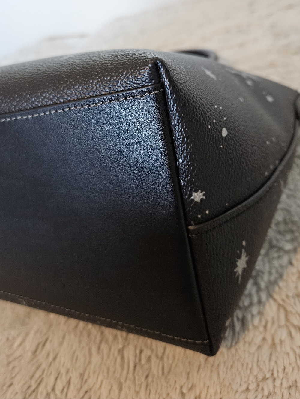 Coach Sadie Satchel Bag With Star Print - Picture 9 of 16